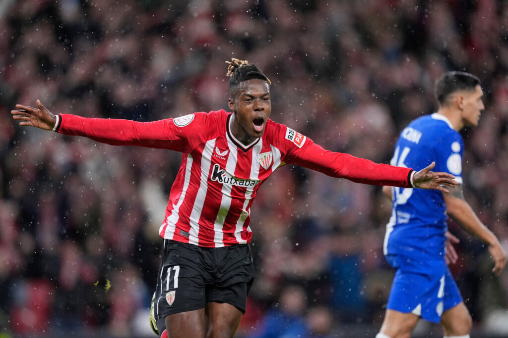 Athletic Clubs Nico Williams steht auf der Wunschliste des FC Chelsea.