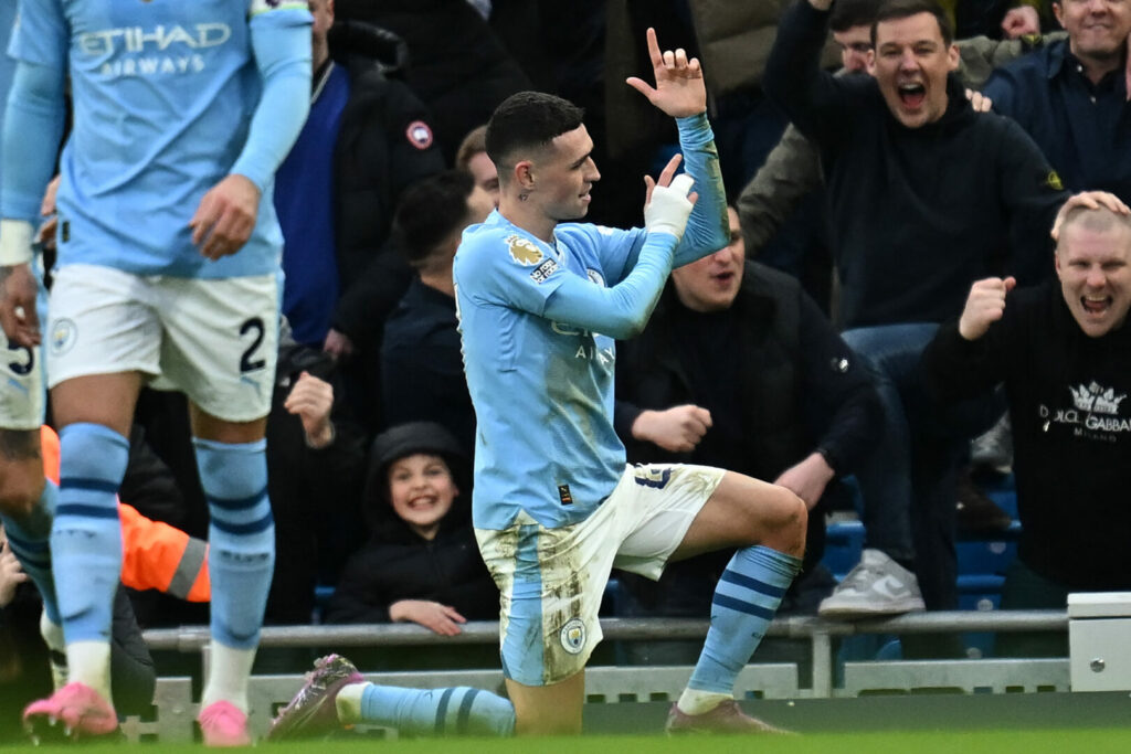War im Manchester-Derby der Mann des Tages: Doppelpacker Phil Foden