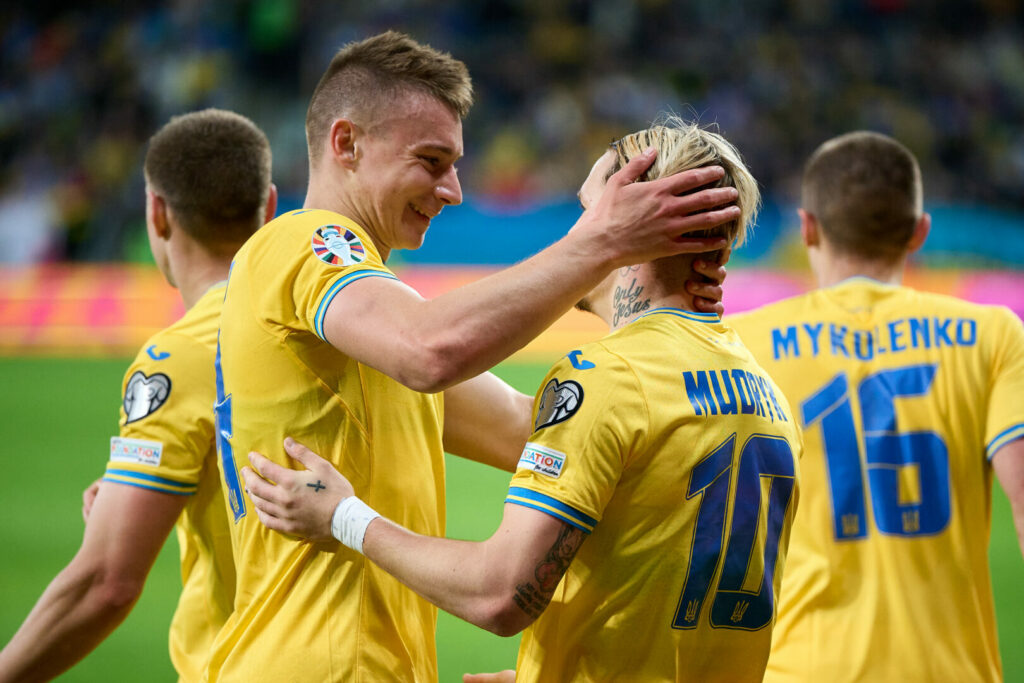 Die Ukraine nimmt an der EM teil.