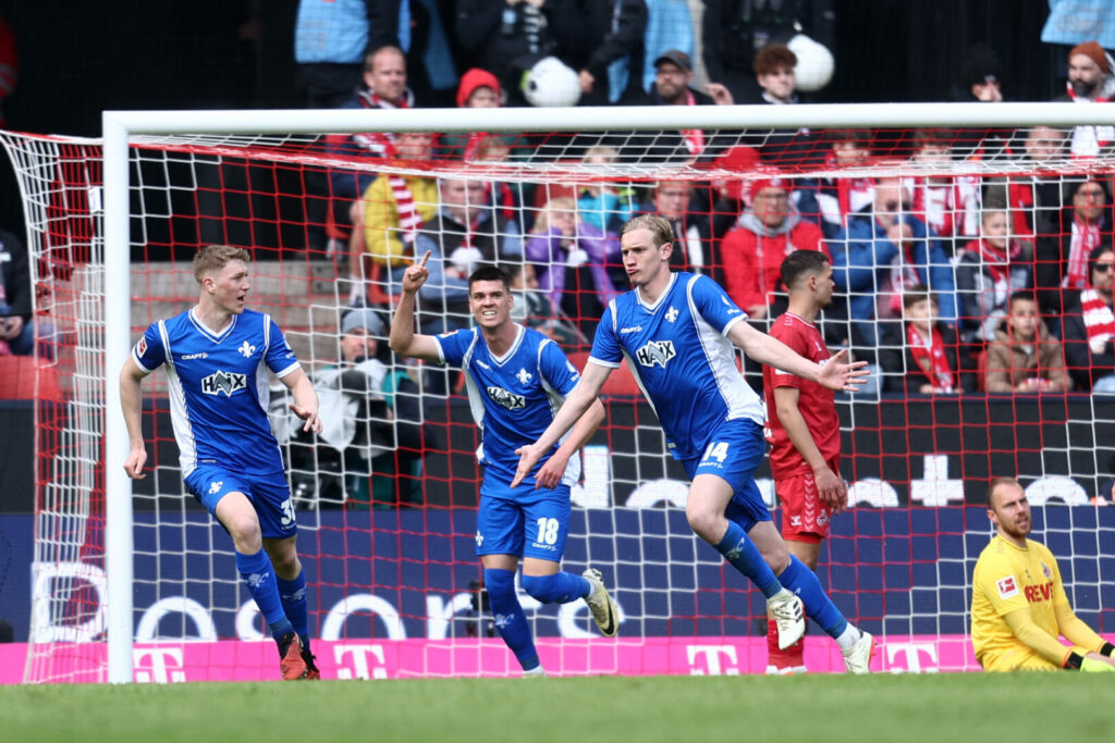 Bundesliga: Darmstadt schlägt Köln.