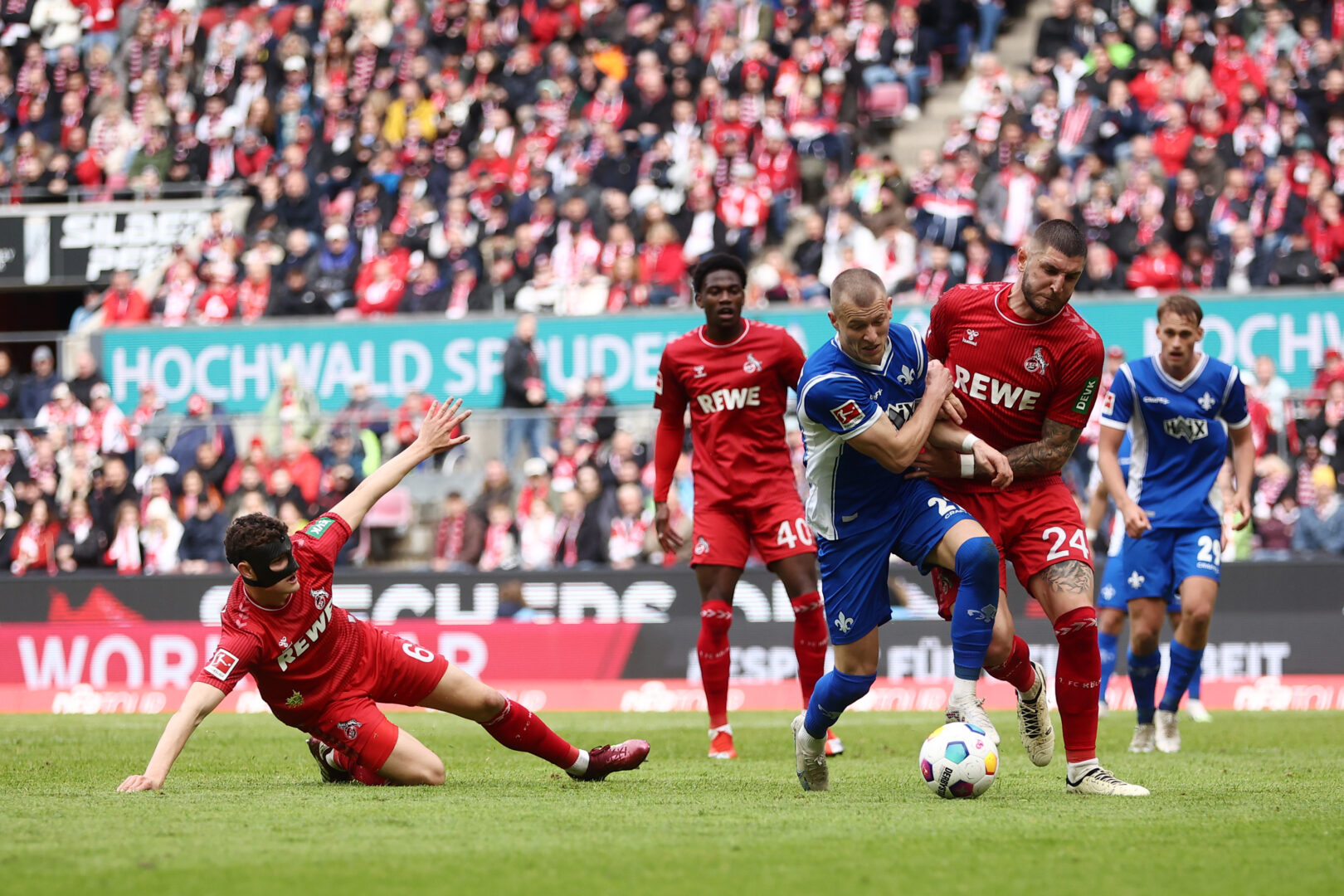 Bundesliga: Abstiegskracher in Köln.