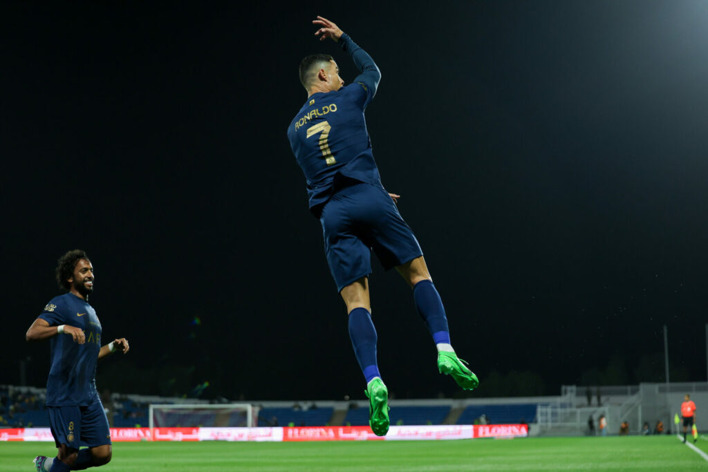 Cristiano Ronaldo trifft wie er will.