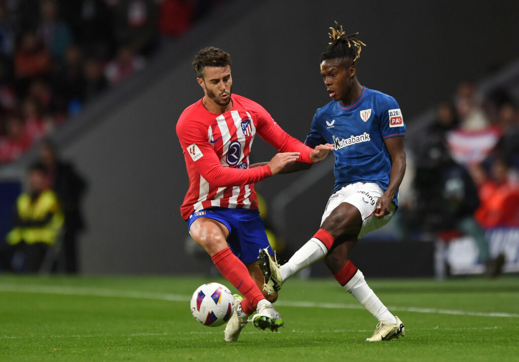 Atlético gewann gegen Athletic Bilbao.