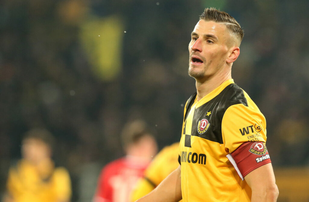 Dynamo-Kapitän Stefan Kutschke bekommt Morddrohungen.