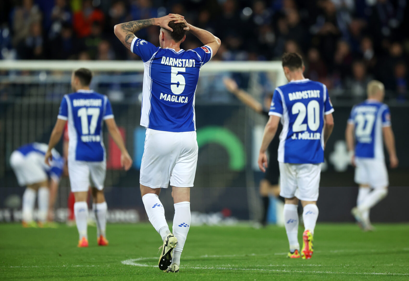 Darmstadt muss runter: Dovedans Lucky Punch besiegelt Lilien-Abstieg
