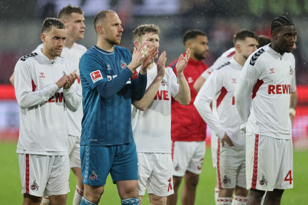 Der 1. FC Köln könnte schon heute aus der Bundesliga absteigen.