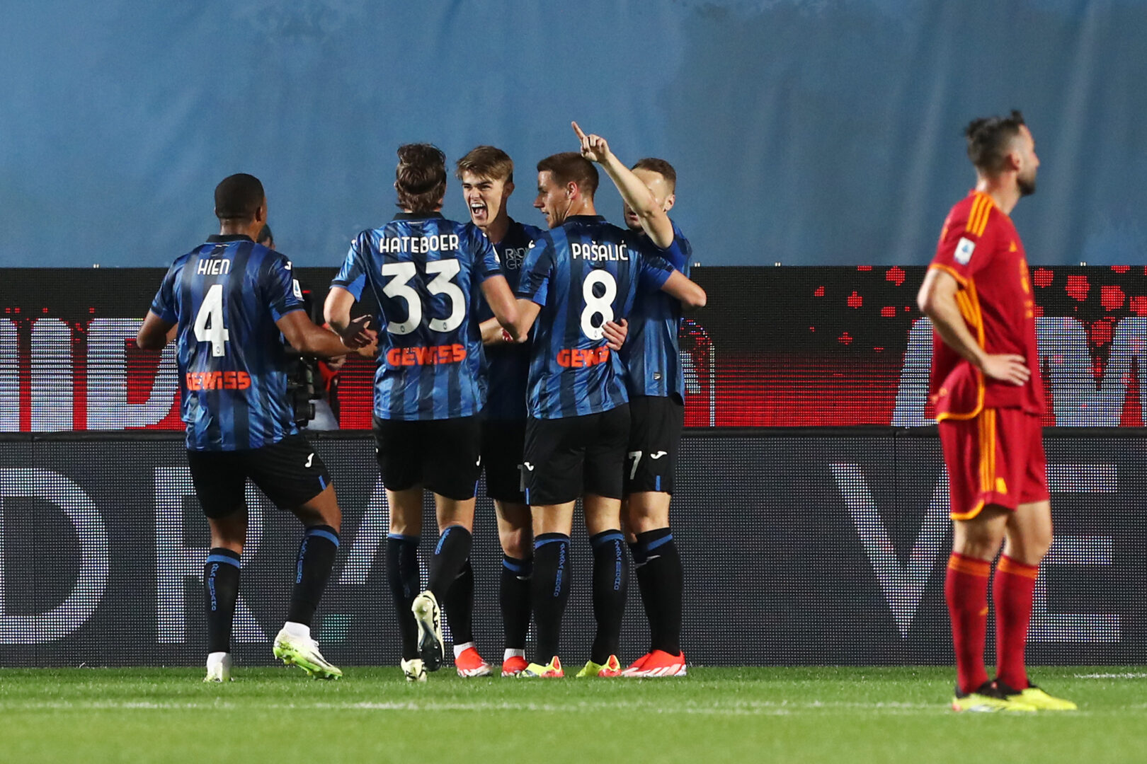 Atalanta setzte sich gegen die Roma durch.