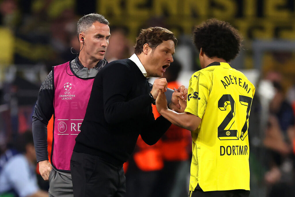 Edin Terzic und Karim Adeyemi