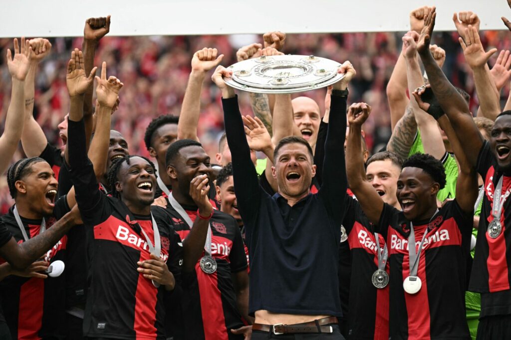 Leverkusen feiert Meisterschaft