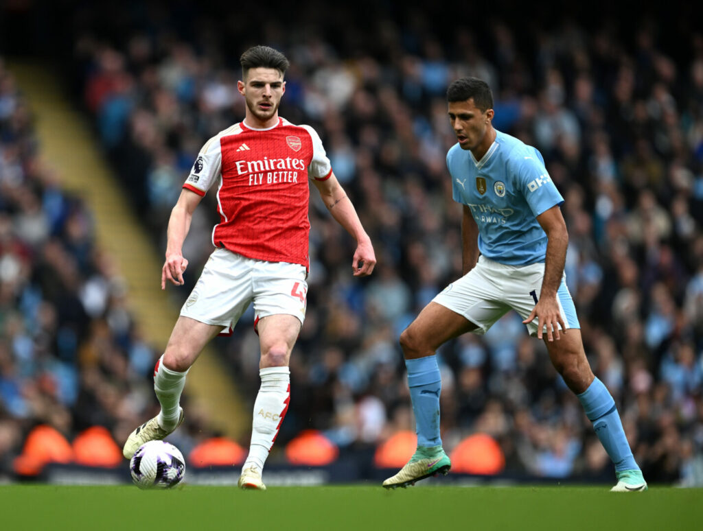 Declan Rice und Rodri schafften es in die Premier League "90PLUS-Elf der Saison"