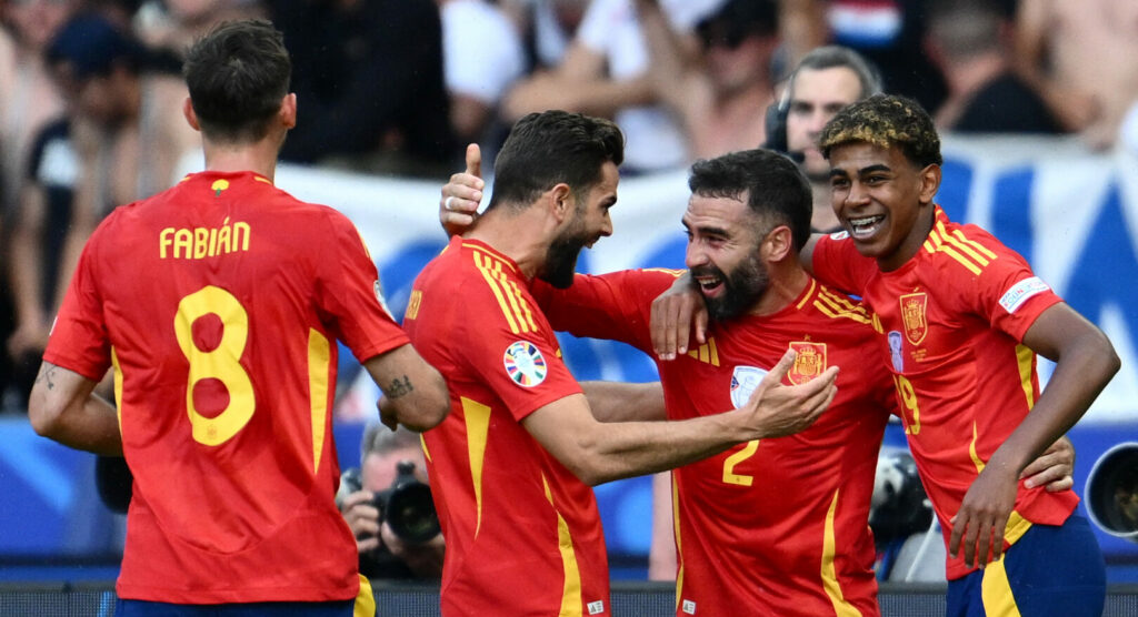 EM 2024: Spanien traf in Berlin auf Kroatien