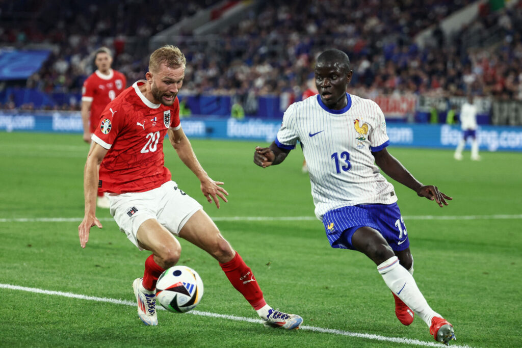 Ngolo Kante im Trikot der französischen Nationalmannschaft.