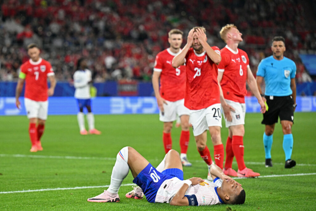 EM 2024: Österreich hatte große Probleme im eigenen Ballbesitz.