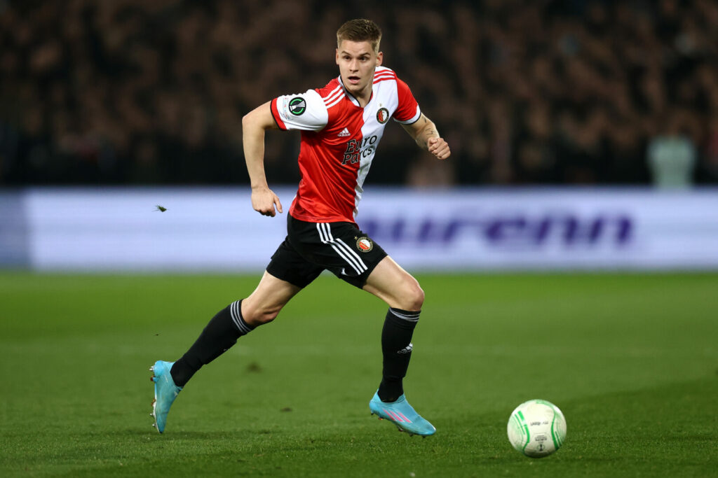 Ramon Hendriks im Trikot von Feyenoord Rotterdam.