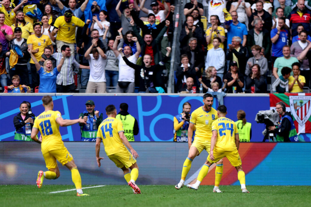 EM 2024: Die Ukraine drehte gegen die Slowakei einen Rückstand.