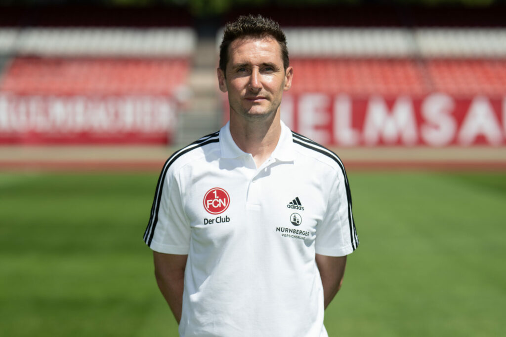Miroslav Klose ist Trainer beim 1. FC Nürnberg.
