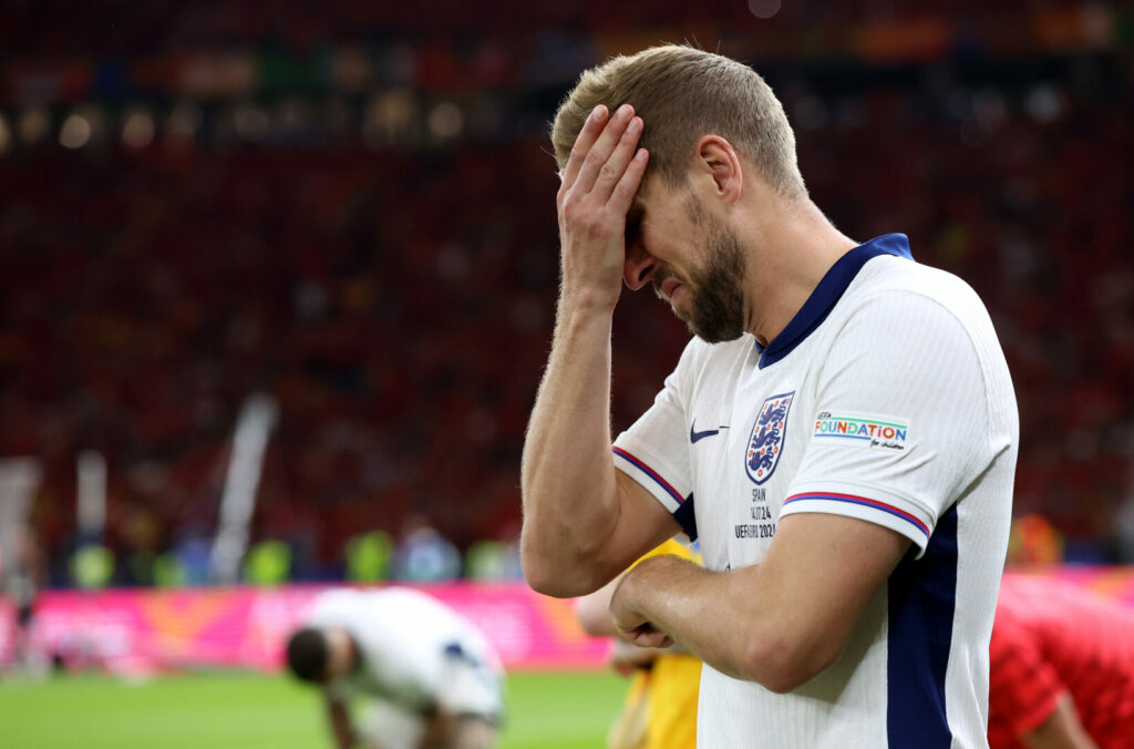 Harry Kane nach dem verlorenen EM-Finale