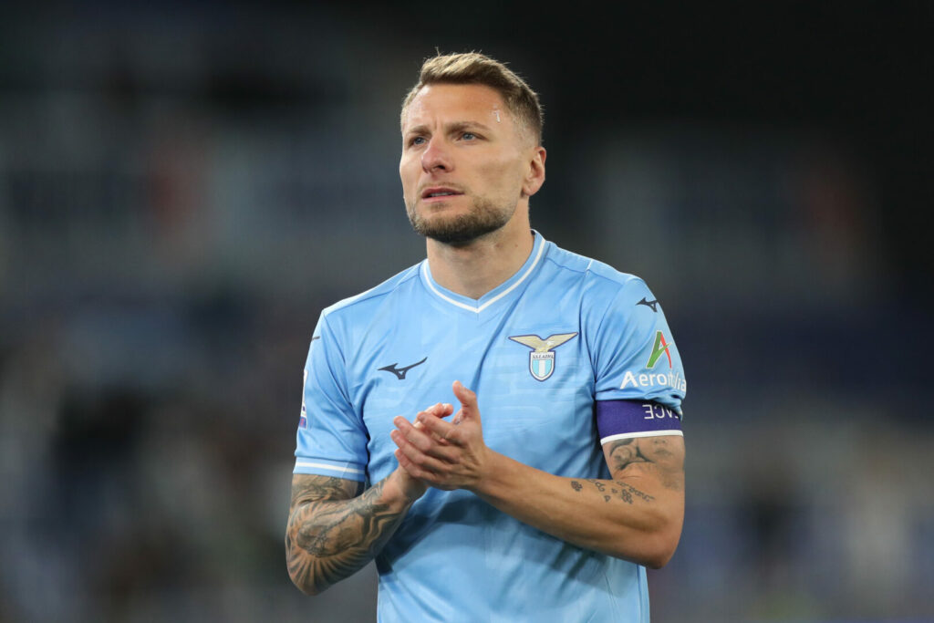 Ciro Immobile im Dress von Lazio