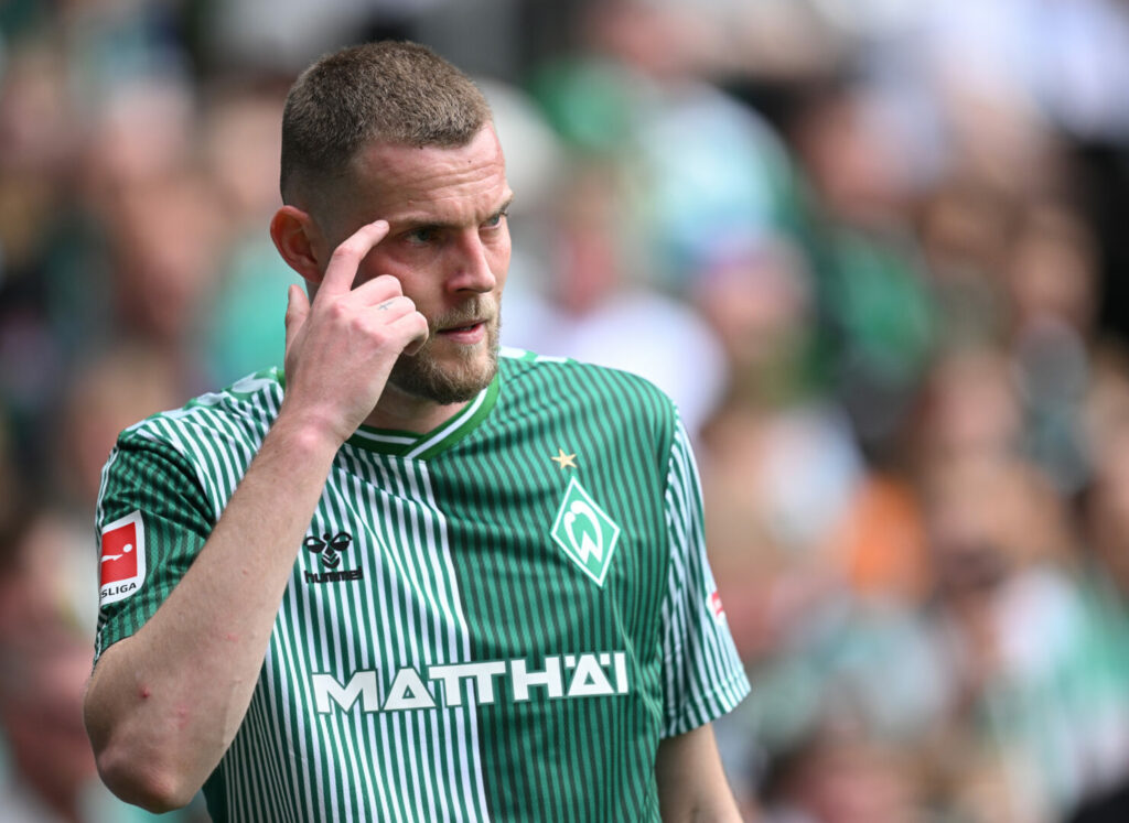 Marvin Ducksch im Trikot von Werder Bremen.