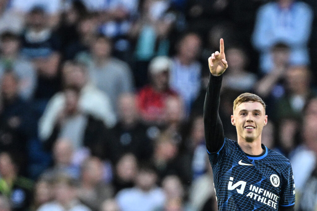 Cole Palmer im Dress des FC Chelsea.