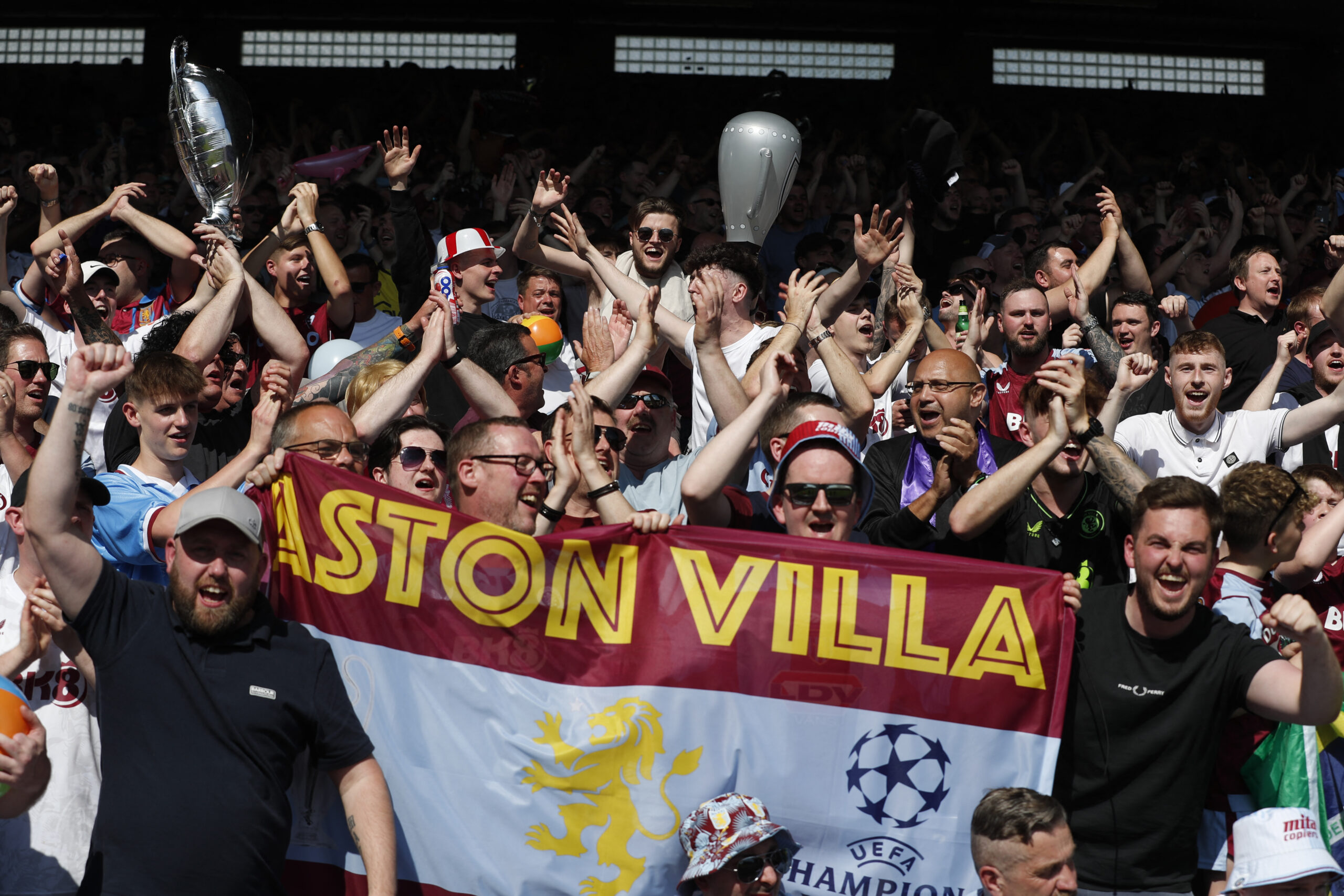 Fans von Aston Villa enttäuscht wegen Ticketpreisen für die Champions-League