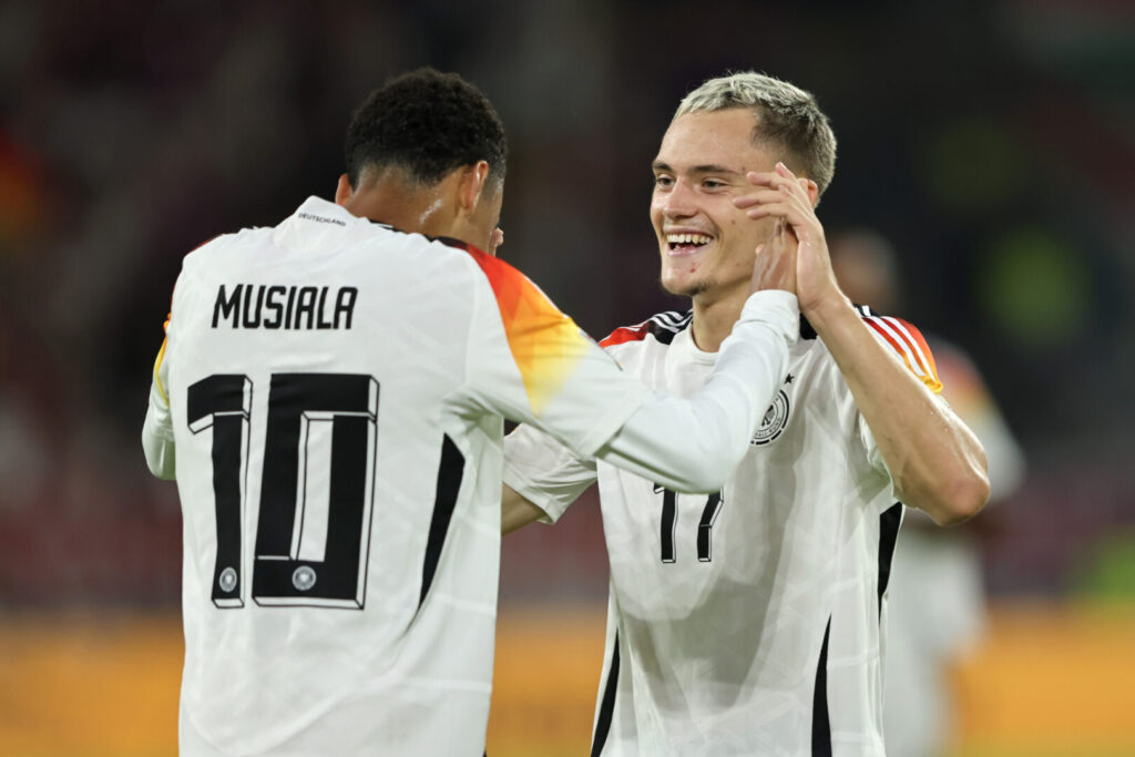 Jamal Musiala und Florian Wirtz ragten aus dem DFB-Team heraus.