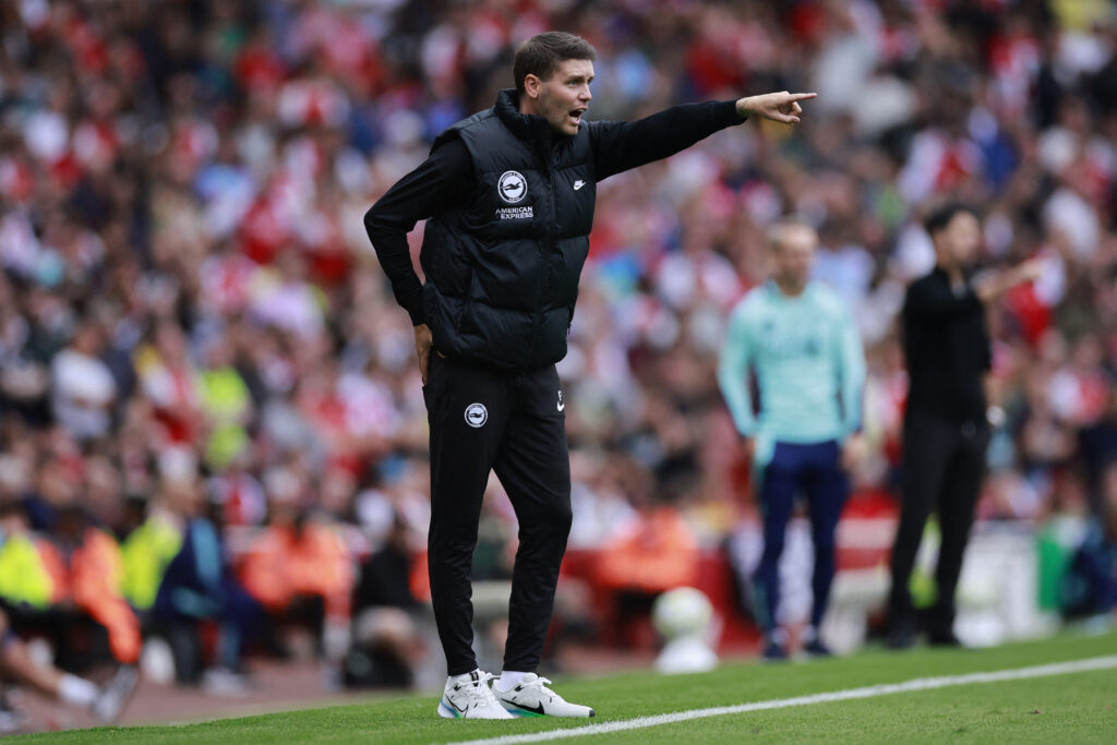 Fabian Hürzeler gibt bei Brighton die Richtung vor.