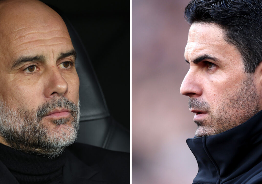 ManCity vs. Arsenal, Guardiola vs. Arteta