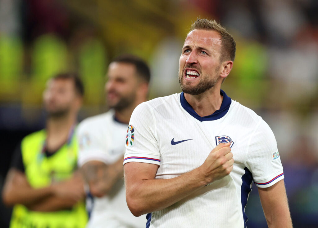 Harry Kane steht vor seinem 100. Einsatz für England.