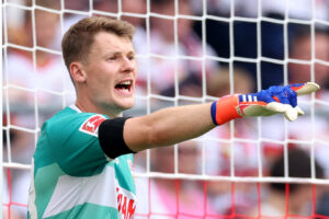 Alexander Nübel könnte durch seine starken Leistungen beim VfB Stuttgart in die Nationalmannschaft aufrücken.