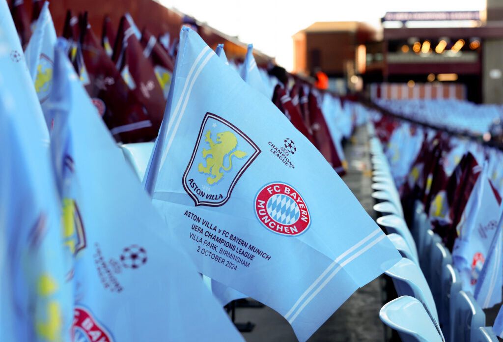 Aston villa Bayern Champions League