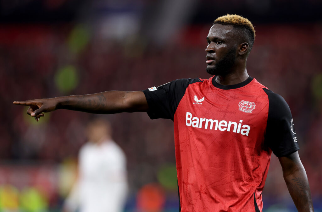 Nach seinem Autounfall muss Bayer Leverkusen im finalen Training vor dem Champions-League-Spiel gegen Stade Brest auf Victor Boniface verzichten. Ein Einsatz ist aktuell mehr als fraglich.