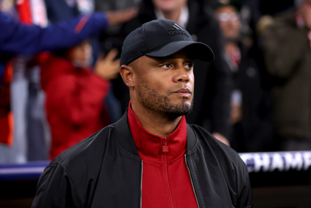 Vincent Kompany als Trainer des FC Bayern München.