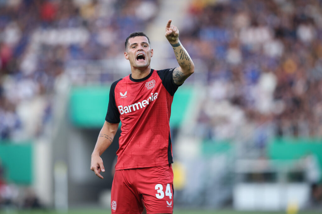 Granit Xhaka ist mächtig unzufrieden.
