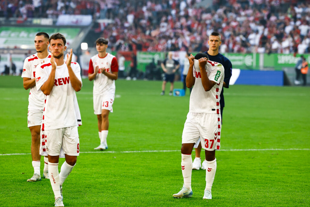 Der 1. FC Köln ging in Darmstadt unter.