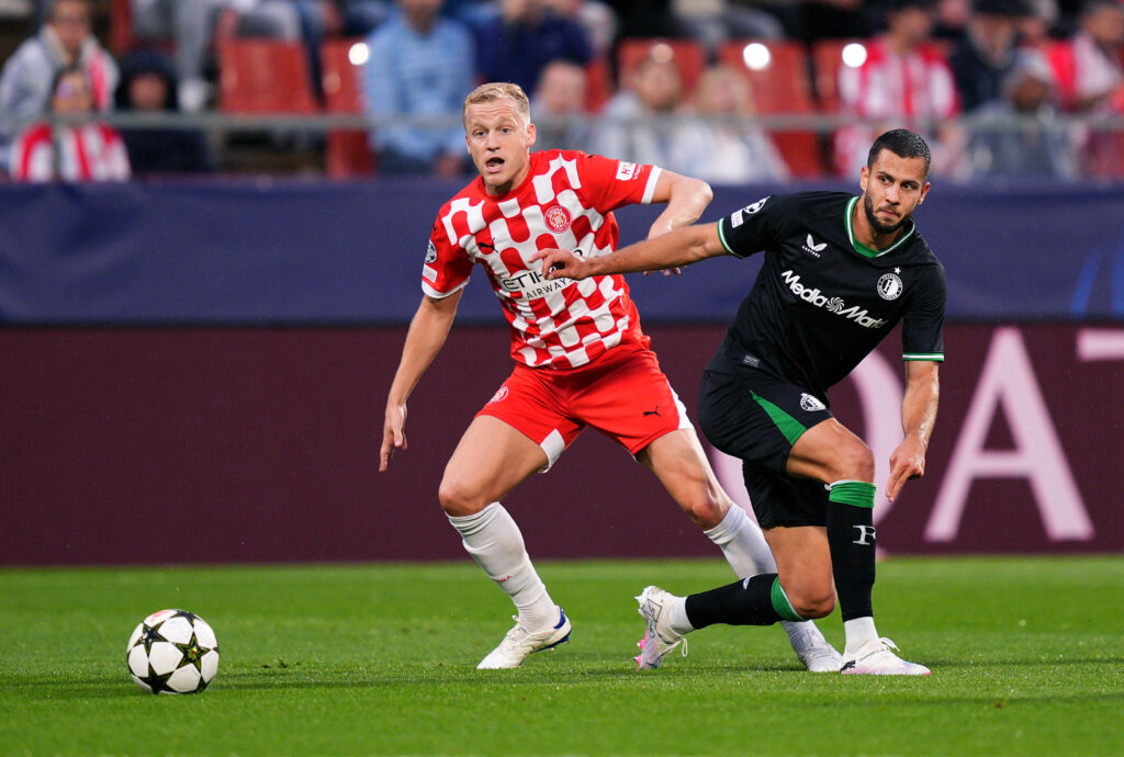 Champions League: Feyenoord gewann in Girona.