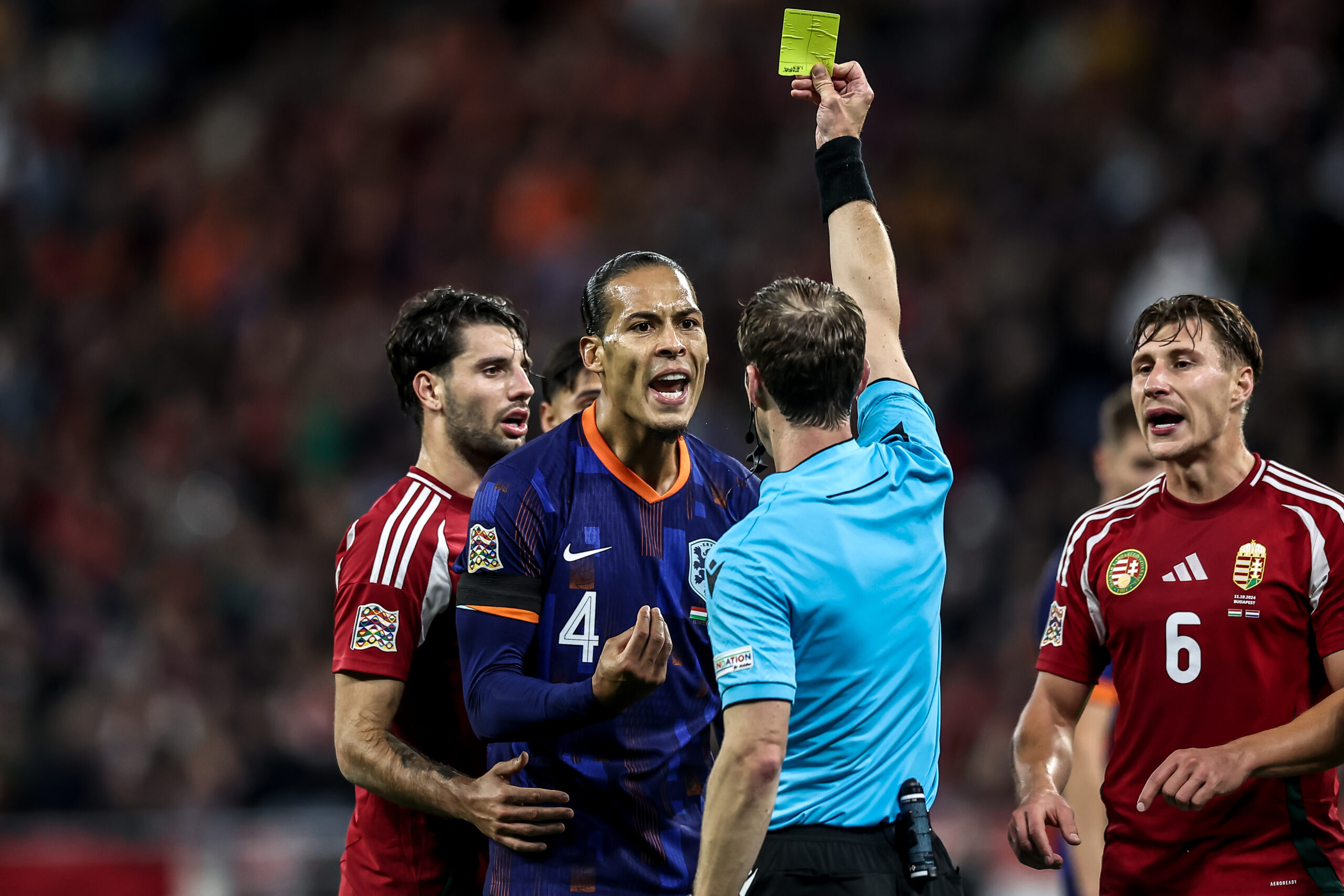 Ohne van Dijk gegen Deutschland: Platzverweis ärgert die Niederlande