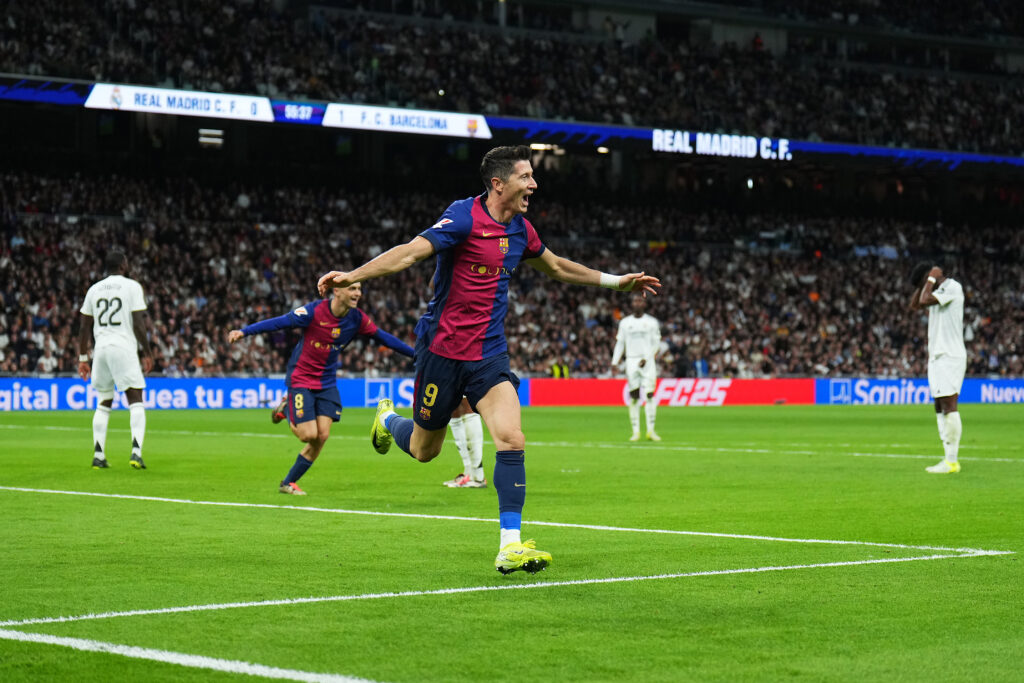 Lewandowskis Doppelschlag, Yamals Debüttor: Flicks Barca deklassiert Real Madrid im Clásico!