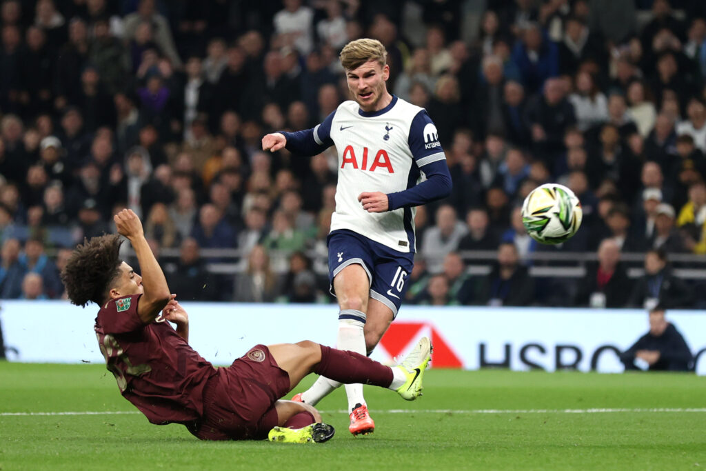 Werner Tottenham Carabao Cup
