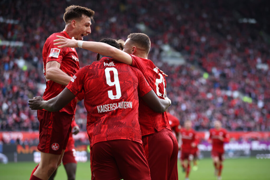 Kaiserslautern, Jubel, Braunschweig, 2.Bundesliga, Filip Kaloc, Ragnar Ache