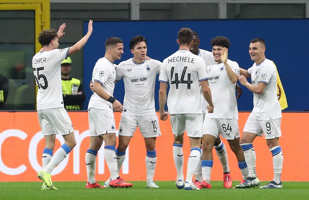 Milan Brugge Champions League