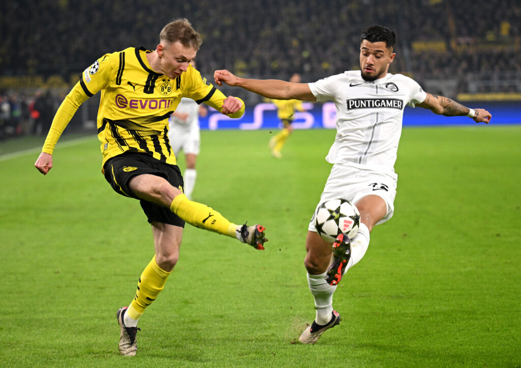 Borussia Dortmund vs Sturm Graz, Spieltag 4, Champions League, Maxi Beier