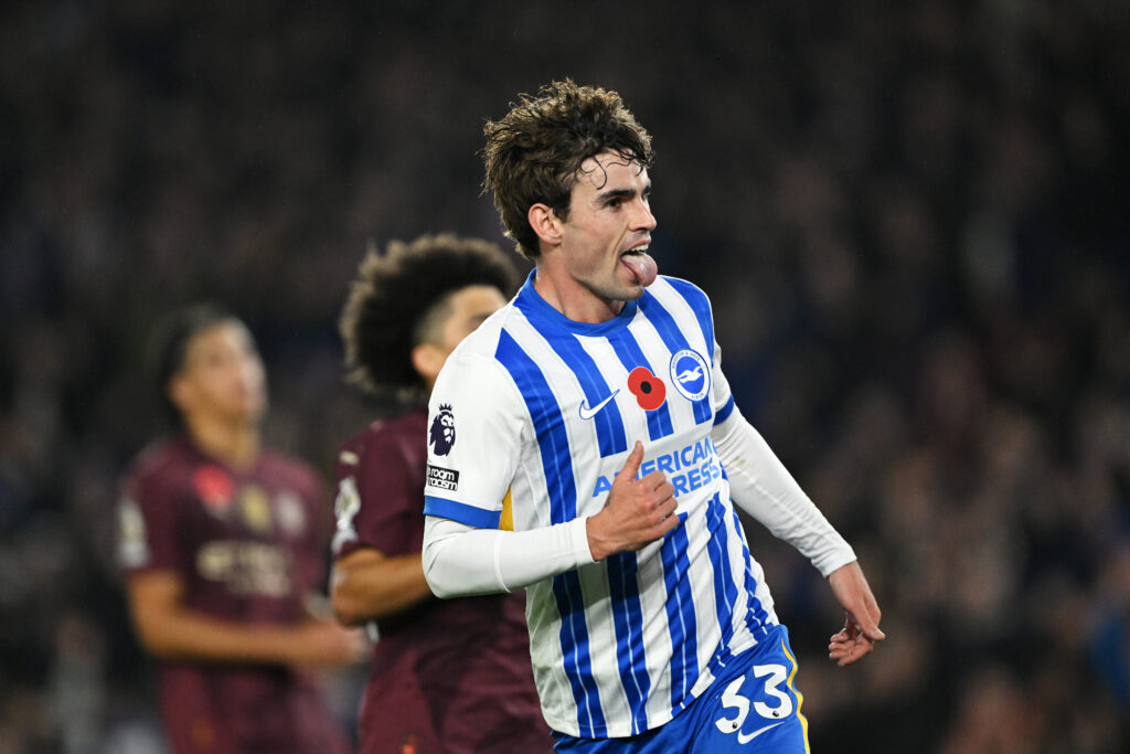 Ärgerte mit Brighton den englischen Meister ManCity beim 2:1-Erfolg: Matt O'Riley.