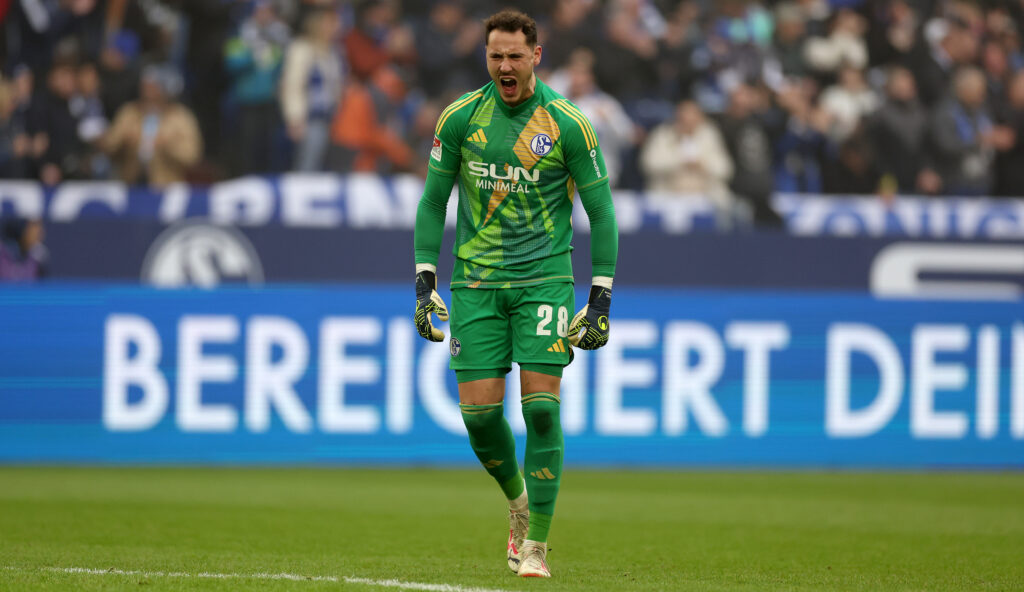 Justin Heekeren jubelt.