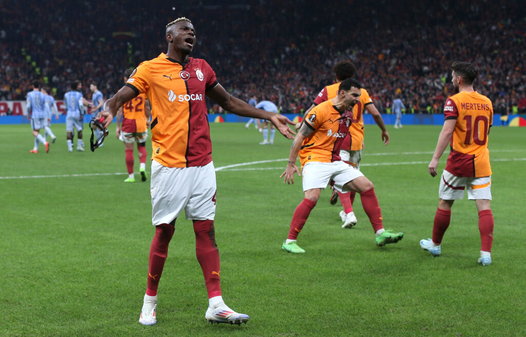 Europa League: Osimhen trifft gegen Tottenham.