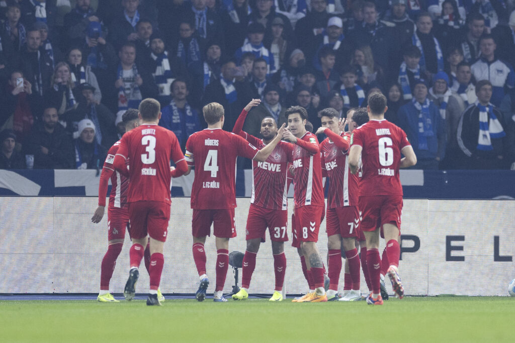 Der 1. FC Köln gewann bei Hertha BSC.
