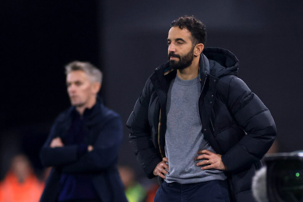 Ruben Amorim nach seinem ersten Spiel als Coach von Manchester United