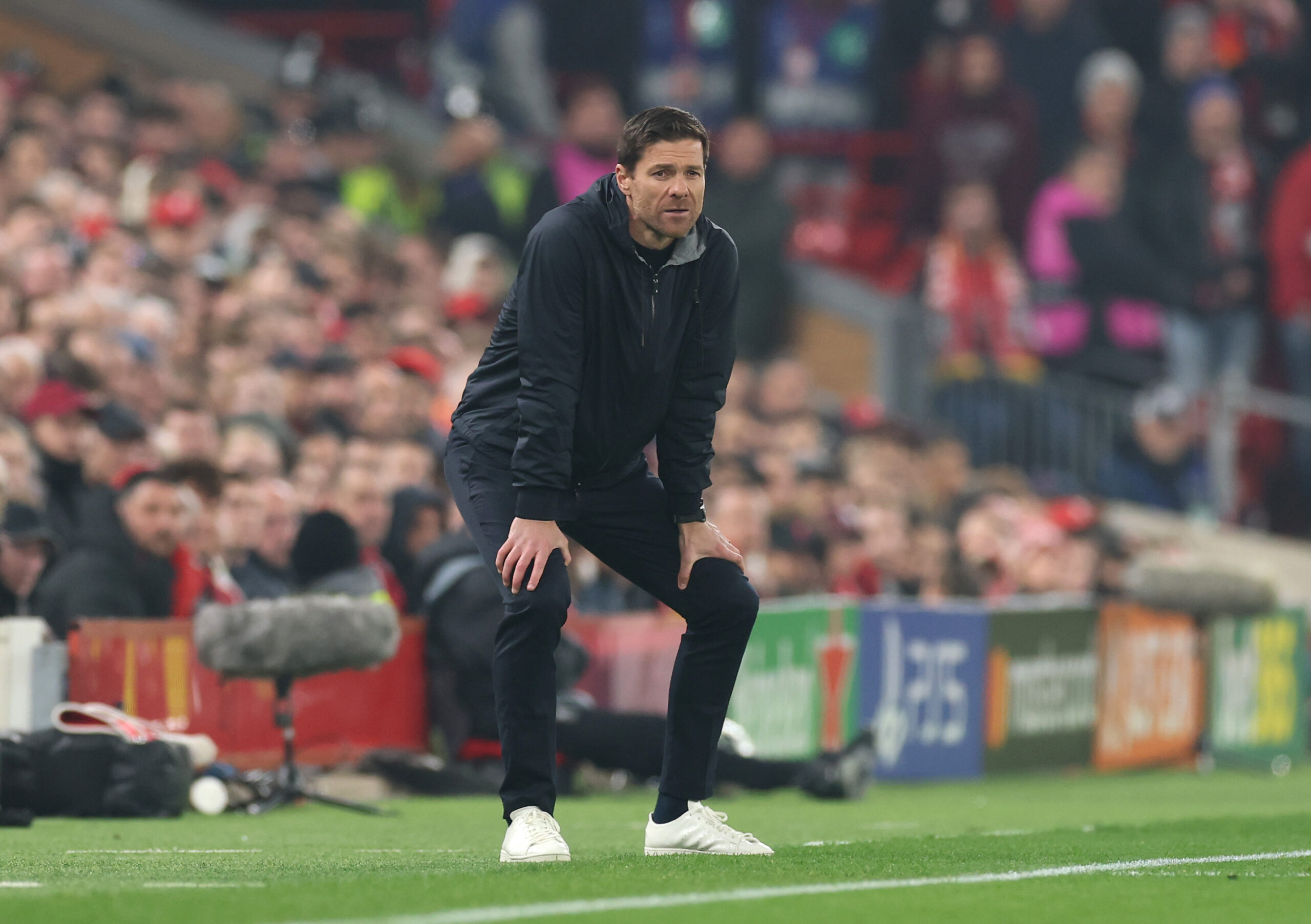 Xabi Alonso blickt auf das Heimspiel gegen Salzburg voraus.