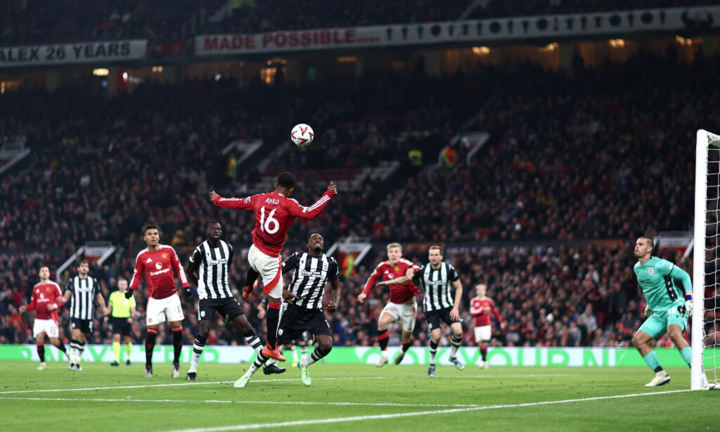 Europa League: Diallo trifft für Manchester United.