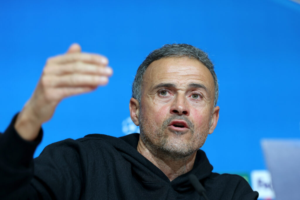 Luis Enrique, der Coach von Paris St. Germain.